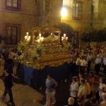 Mariähimmelfahrt Prozession in Cordoba