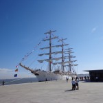 Schiff der Argentinischen Marine in Lissabon