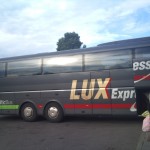 Lux Express Bus nach Riga 2011