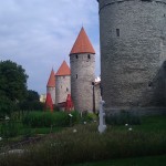 Die mächtigen Wachtürme von Tallinn, 2011